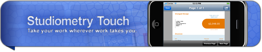 Studiometry Touch: It's Go Time