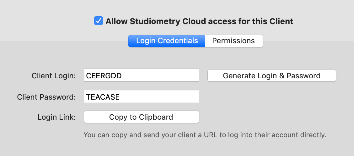 studiometry cloud login